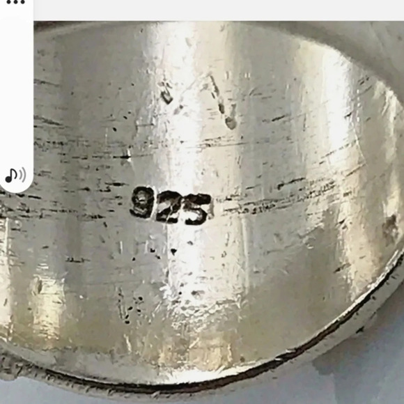 Vintage sterling carnelian ring 8 - Picture 6 of 8